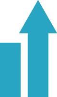 Chart icon symbol image for data statistic analysis illustration vector