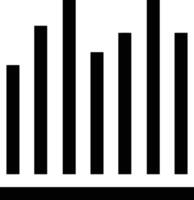 Chart icon symbol image for data statistic analysis illustration vector