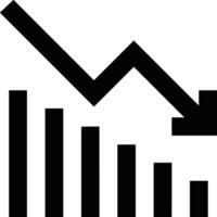 Chart icon symbol image for data statistic analysis illustration vector