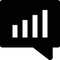 Chart icon symbol image for data statistic analysis illustration vector