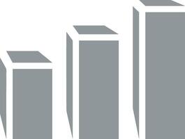 Chart icon symbol image for data statistic analysis illustration vector