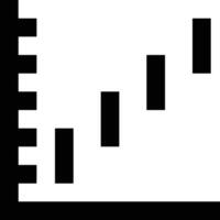 Chart icon symbol image for data statistic analysis illustration vector