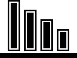 Chart icon symbol image for data statistic analysis illustration vector