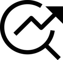 Chart icon symbol image for data statistic analysis illustration vector