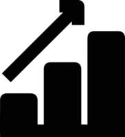 Chart icon symbol image for data statistic analysis illustration vector