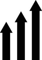 Chart icon symbol image for data statistic analysis illustration vector