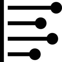 Chart icon symbol image for data statistic analysis illustration vector