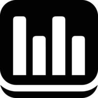 Chart icon symbol image for data statistic analysis illustration vector