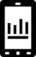 Chart icon symbol image for data statistic analysis illustration vector