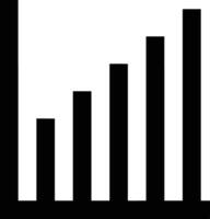 Chart icon symbol image for data statistic analysis illustration vector