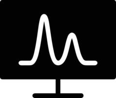 Chart icon symbol image for data statistic analysis illustration vector