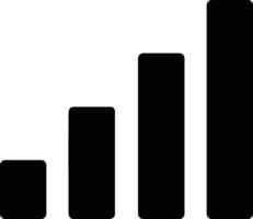 Chart icon symbol image for data statistic analysis illustration vector