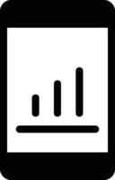 Chart icon symbol image for data statistic analysis illustration vector