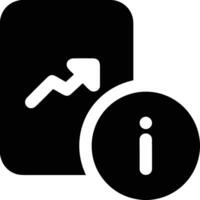 Chart icon symbol image for data statistic analysis illustration vector