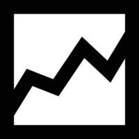 Chart icon symbol image for data statistic analysis illustration vector