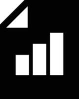 Chart icon symbol image for data statistic analysis illustration vector