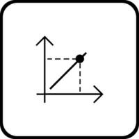 Chart icon symbol image for data statistic analysis illustration vector