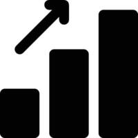 Chart icon symbol image for data statistic analysis illustration vector