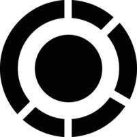 Chart icon symbol image for data statistic analysis illustration vector