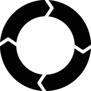 gráfico icono símbolo imagen para datos estadística análisis ilustración vector