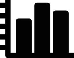 Chart icon symbol image for data statistic analysis illustration vector