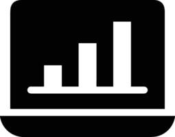 Chart icon symbol image for data statistic analysis illustration vector