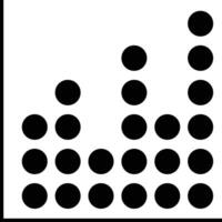 Chart icon symbol image for data statistic analysis illustration vector