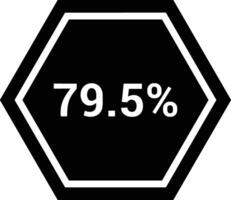 Chart icon symbol image for data statistic analysis illustration vector