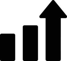 Chart icon symbol image for data statistic analysis illustration vector