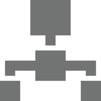 Chart icon symbol image for data statistic analysis illustration vector