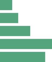 Chart icon symbol image for data statistic analysis illustration vector