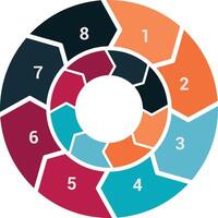 Chart icon symbol image for data statistic analysis illustration vector