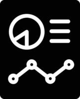 Chart icon symbol image for data statistic analysis illustration vector