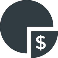 Chart icon symbol image for data statistic analysis illustration vector