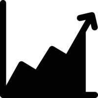 Chart icon symbol image for data statistic analysis illustration vector