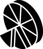 Chart icon symbol image for data statistic analysis illustration vector