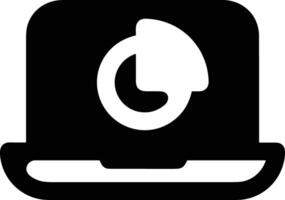 Chart icon symbol image for data statistic analysis illustration vector