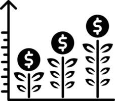 Chart icon symbol image for data statistic analysis illustration vector