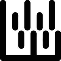Chart icon symbol image for data statistic analysis illustration vector