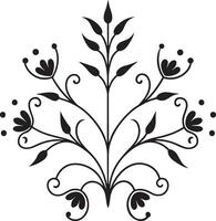 design element illustration black and white vector