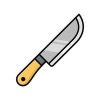 butcher knife icon design template simple and clean vector