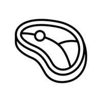 meat icon design template simple and clean vector