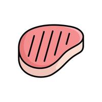 meat icon design template simple and clean vector