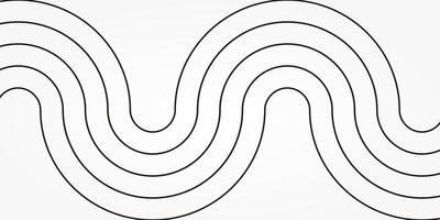 line geometric arch abstract background. monochrome design vector