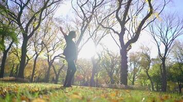 Happiness Lifestyle Portrait Of Young Woman Enjoying City Life video