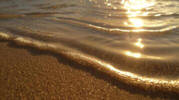 The play of light and shadows on the rippling backlit sands a mesmerizing sight photo