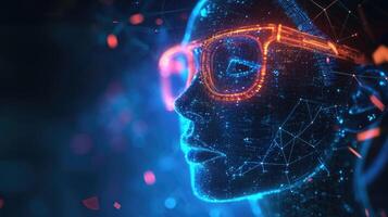 A holographic avatar guiding users through the features and functionalities of their new interactive cryptocurrency wallet photo