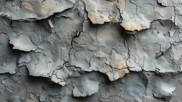 Closeup of rough and jagged lines adding a rugged and rebellious feel to the wall photo
