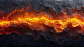Texture of molten magma with layers of different colors and textures blending together to create a mesmerizing and dynamic image photo