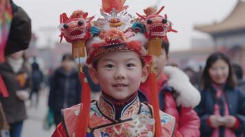 un cultural evento ese tiene volverse arraigado en el chino Psique inspirador un nuevo ola de consumismo foto